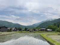 【夏日合掌村散策】在綠意與山風中，一人一支霜淇淋的悠閒午後🍦🌿