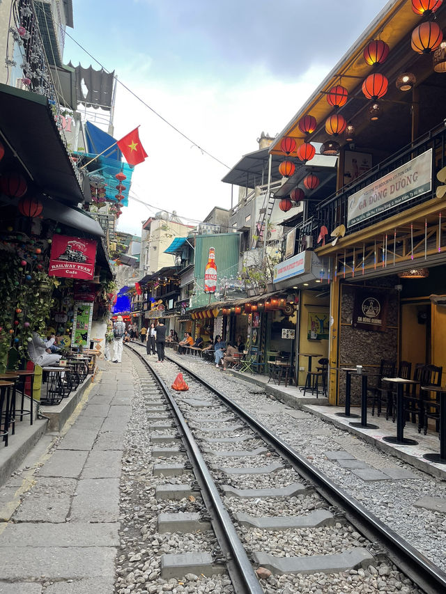 하노이 기찻길 여행 