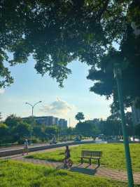 🌳竹北兒18公園｜綠意中的親子天堂，滑梯草地一次擁有！