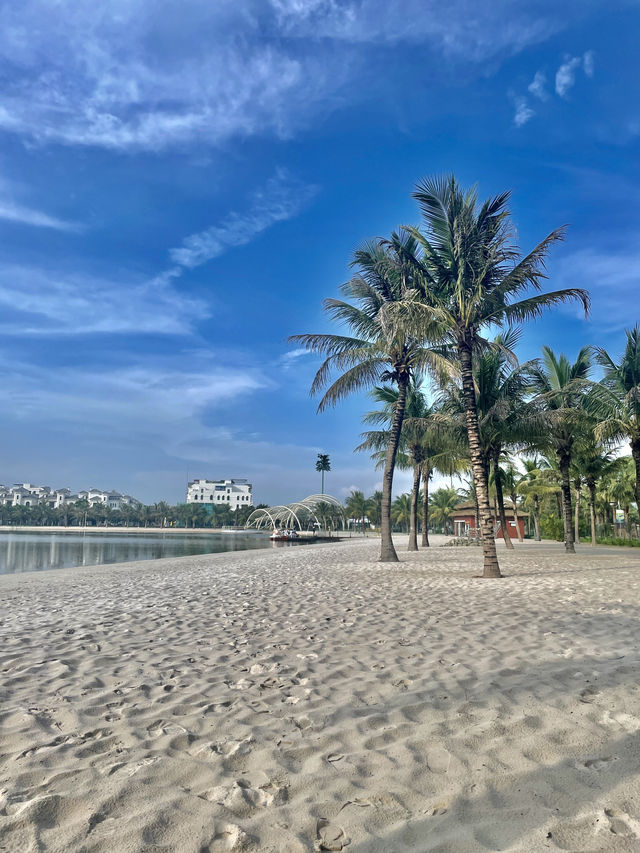 도심 속 백사장 휴식🌴 하노이 오션파크 인공해변 힐링 