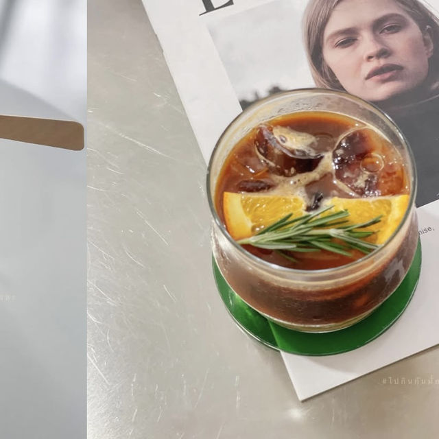 🕰️ Intersect.hdy  คาเฟ่มินิมอลเท่ ๆ ใจกลางคอหงส์ 