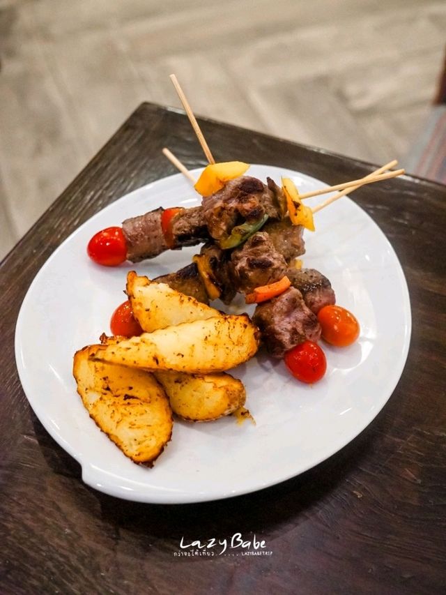 บุฟเฟ่ต์ซีฟู้ด Fisherman Market Bbq At Garden Café
