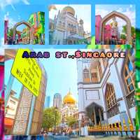 Arab st., singpore ,colorfull Street