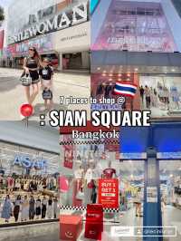 🇹🇭 7 Must-Shop @ Siam Square BKK