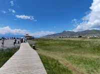 Lake Sayram: Twin Mirrors of Sky and Water