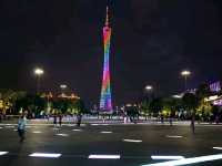 🌈 “Rainbow Beacon of Guangzhou Nights”