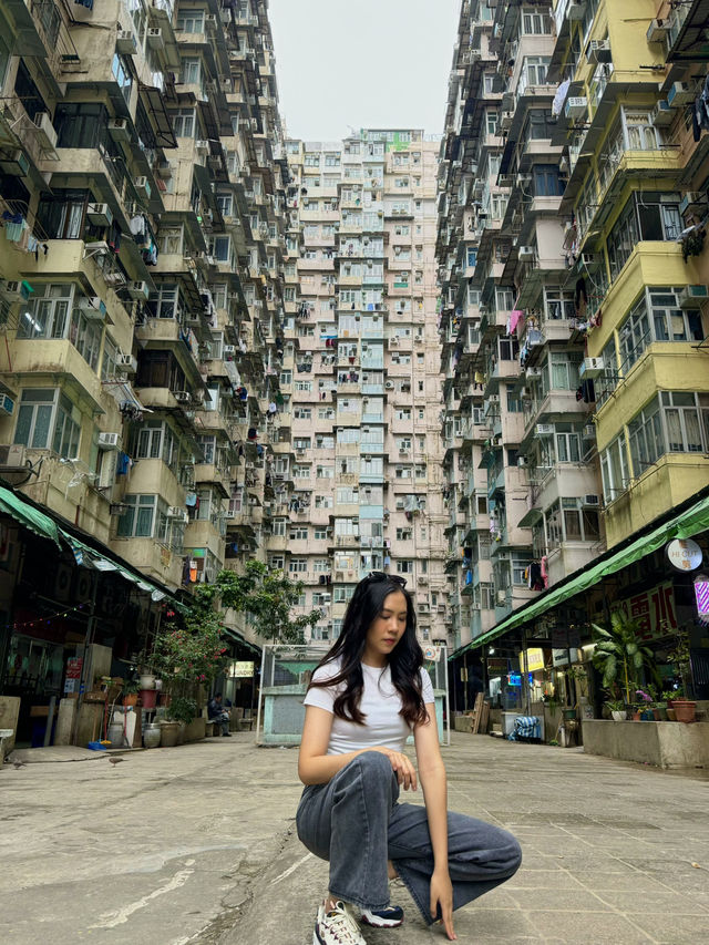 มุมถ่ายรูปตึกสูงสุดแนวในฮ่องกง