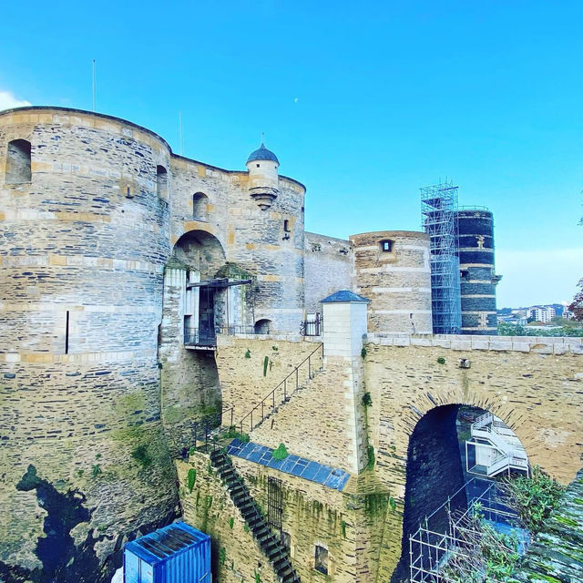 Majestic Fortress at Château d’Angers 