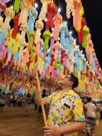 เที่ยวงานเทศกาลแขวนโคมแสนดวง จ. ลำพูน