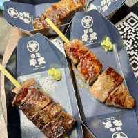 ร้านเนื้อวากิวย่าง Tsukiji Ushitake