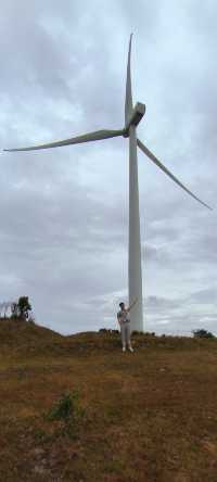 San Lorenzo Wind Farm Lookout Point in Guimaras, Philippines