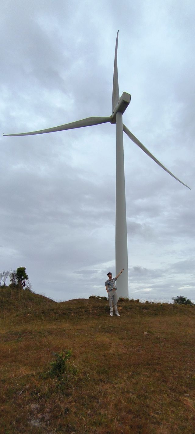 San Lorenzo Wind Farm Lookout Point in Guimaras, Philippines