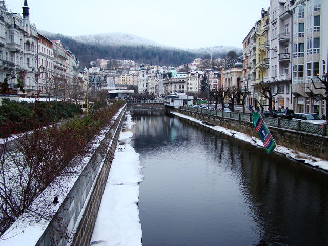 Karlovy Vary - 1300s old European spa town
