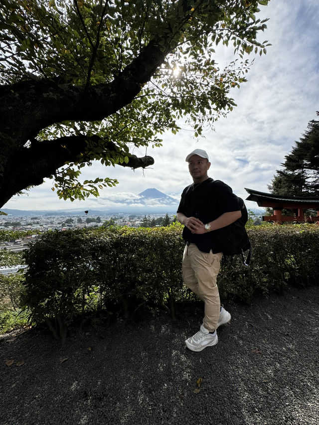 Sengen Park Escape🌳 Panorama view of Mt.Fuji