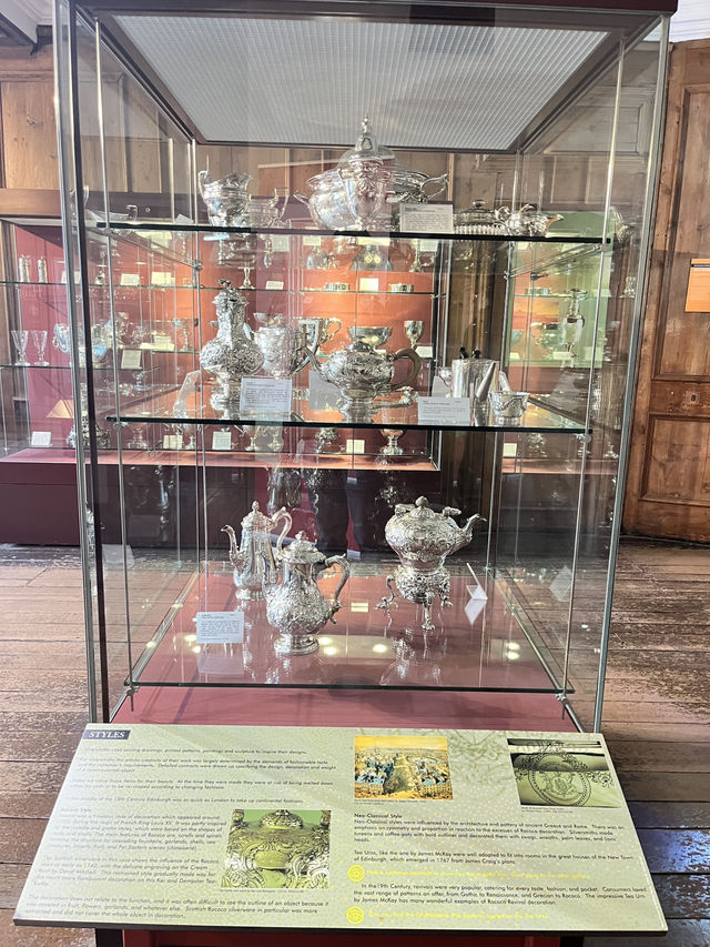 Silver and Glass: A Cabinet of Scottish Quietude