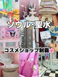 【ソウル•聖水】これで韓国コスメショップ制覇です🩷