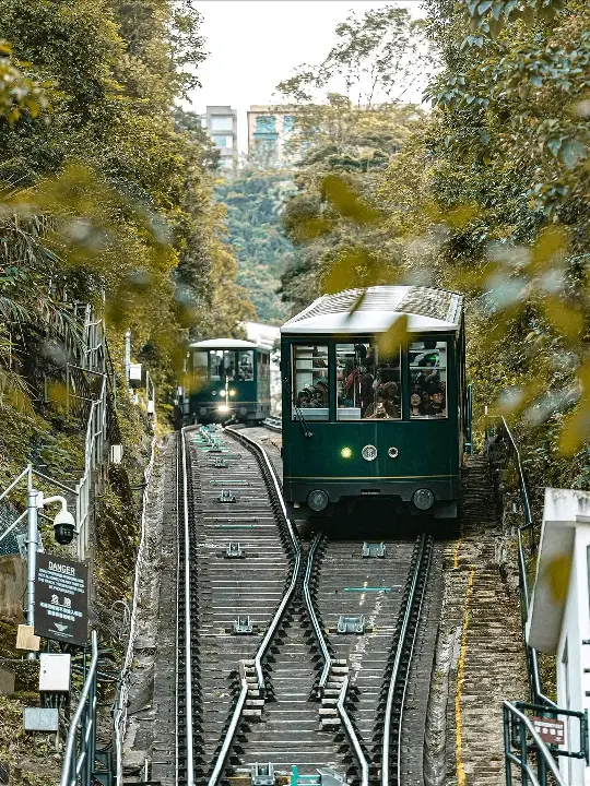 The peak tram