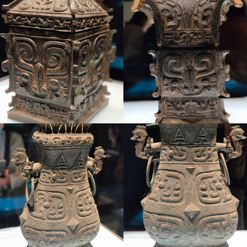 中国古美術・下鄕収集・青銅製牛尊・殷風・鏨刻高浮彫・純銅製・置物・風水開運・酒具 青銅器時代の驚異。 | Trip.com 西安