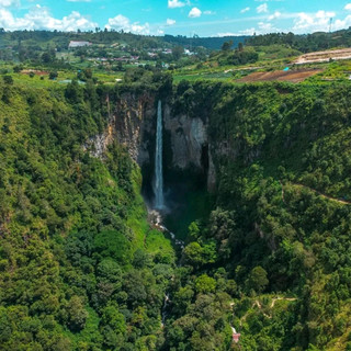 Chasing Giant Mists at Sipiso-piso Waterfall 🌬️💧 