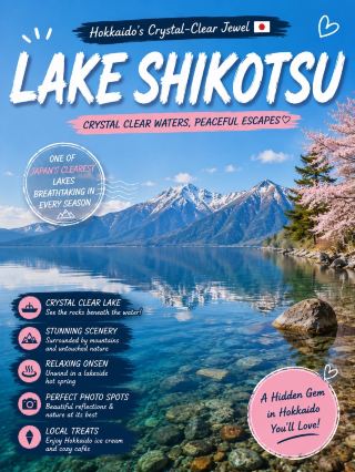 🇯🇵 Lake Shikotsu: Hokkaido's Crystal-Clear Lake That Took My Breath Away 💙