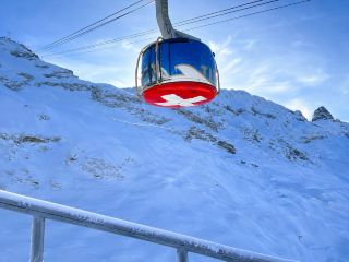 A Winter Adventure at Titlis: From Glacier Cave to Cliff Walk