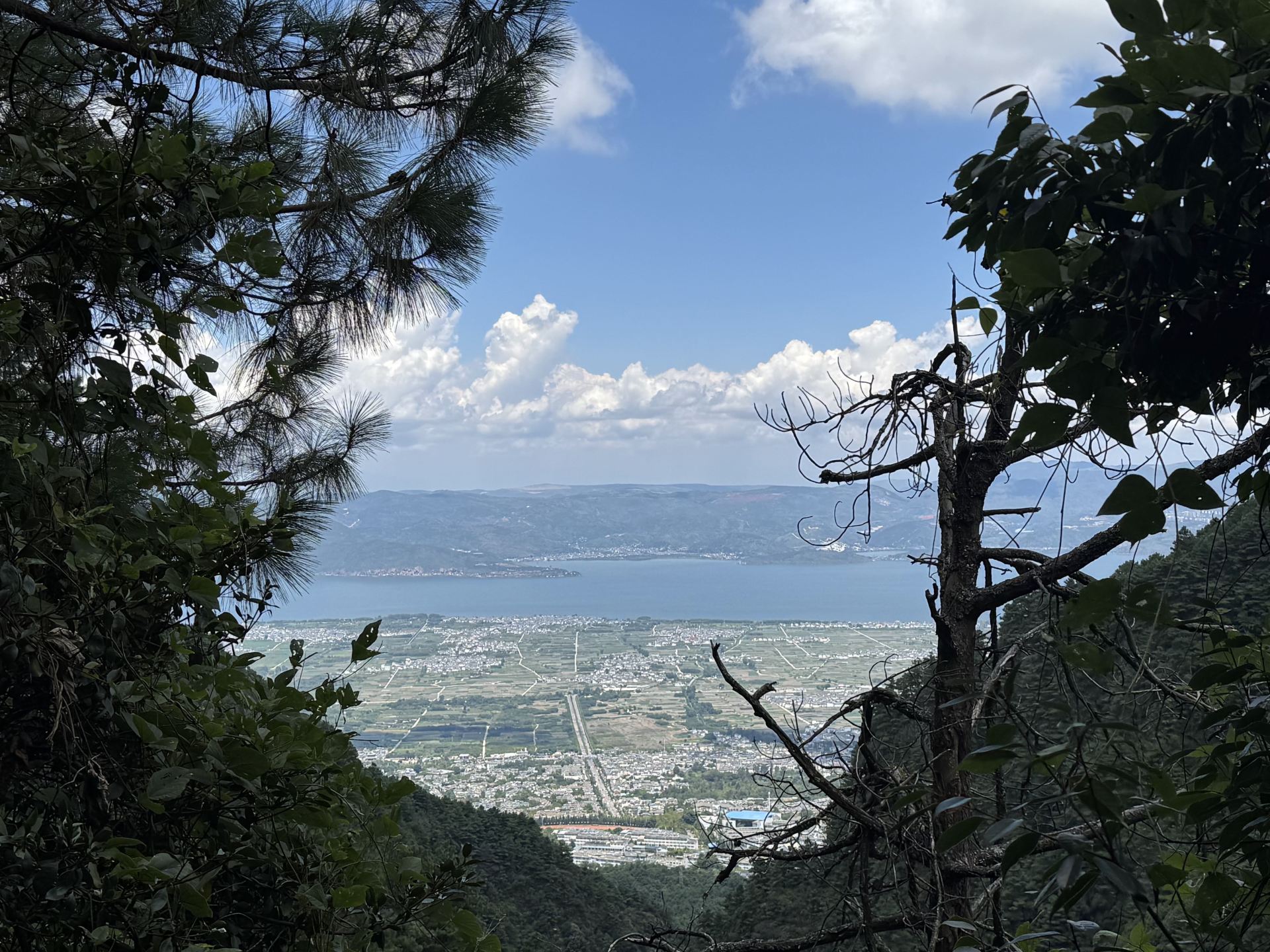 I came to Cangshan (苍山) with fairly modest expectations, but the scenery completely blew me away.

I started by taking the Ximatan (洗马潭) cableway, which brought me close to the summit. The views from the top were spectacular, with the mountains and surrounding landscape stretching out below. After exploring the Ximatan area, I began my descent and took on a roughly 7 km hike towards Zhonghe Temple (中和寺).

The hike turned out to be one of my favourite parts of the experience. The trail was refreshing and peaceful, and surprisingly, there weren't many people around despite visiting during the August peak season. Being able to walk through the mountain scenery without the crowds made the experience feel even more special.

I eventually reached Zhonghe Temple, where I took the open-air gondola down the mountain. It was a great way to end the journey and offered yet another perspective of the surrounding landscape.

Cangshan was definitely one of those places that exceeded my expectations. If you're visiting Dali, I would highly recommend going beyond the cableway and exploring the mountain trails; you might find the quieter journey down to be just as rewarding as the summit itself.