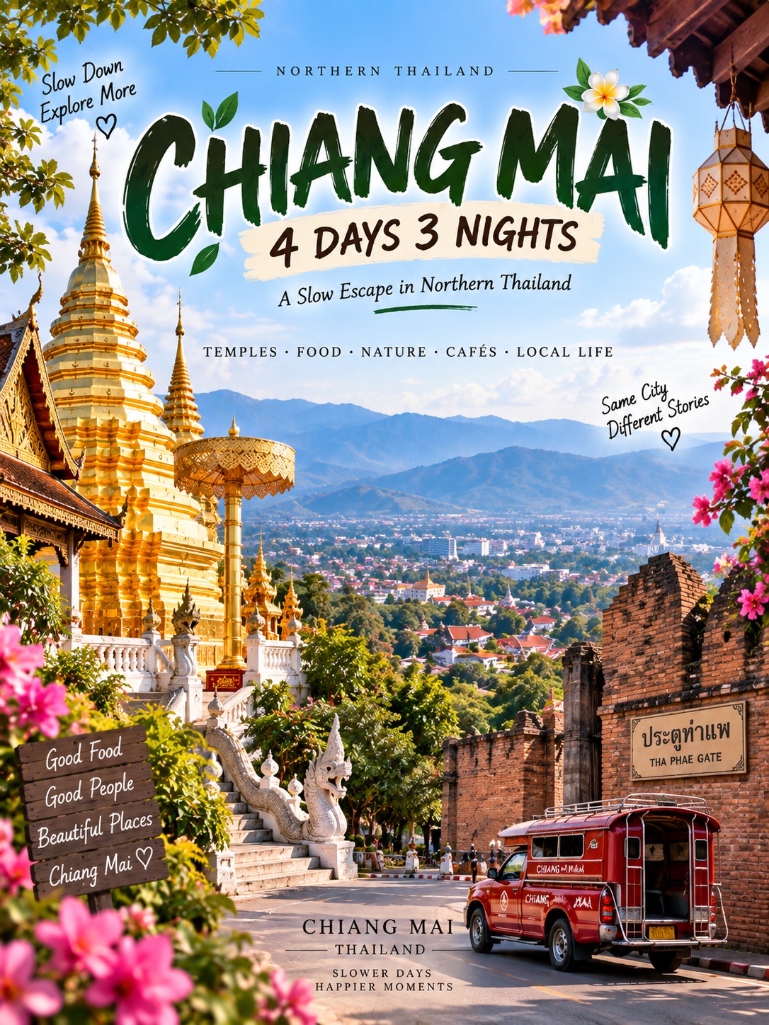 Chiang Mai — Lebih Santai, Jauh Lebih Berkesan.