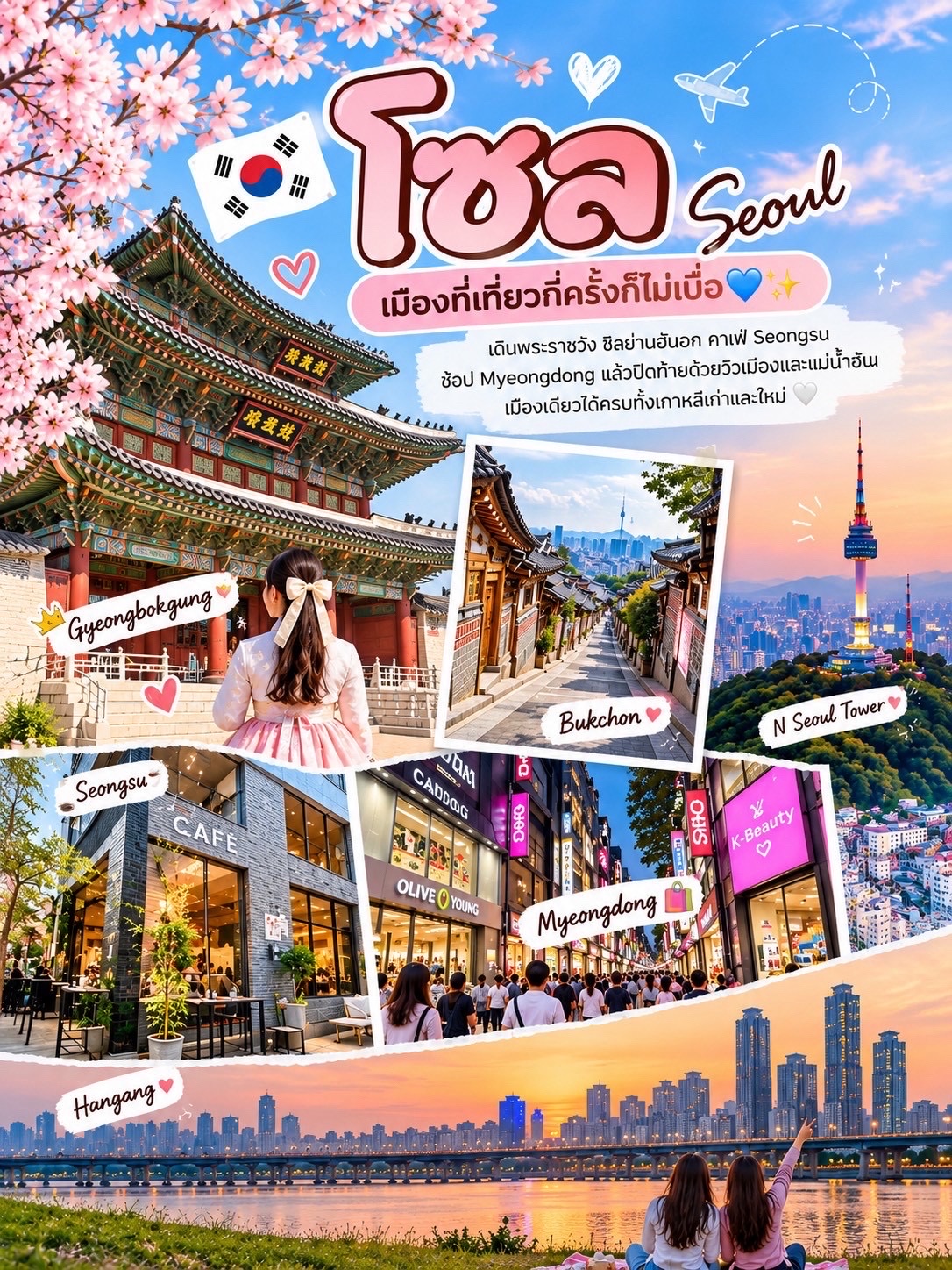 Menjelajahi kota yang dingin…. Seoul, Korea Selatan 。