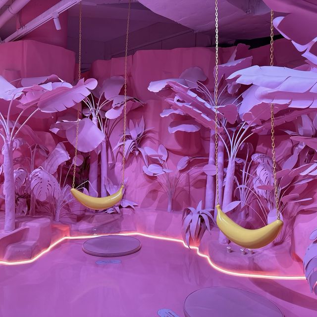 Like a kid in an ice cream store! 