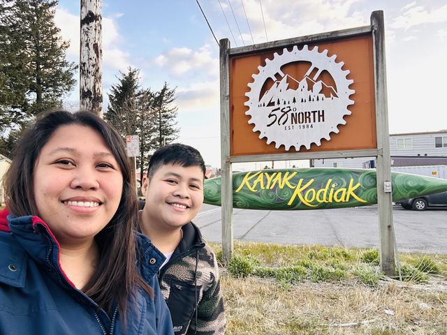 The city of Island KODIAK,Alaska 