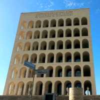 Square Colosseum in Rome
