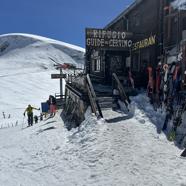 Plateau Rosa + 3480mt ON TOP OF THE ALPS