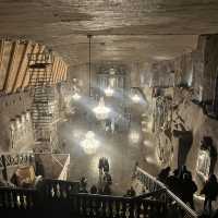 A salty discovery at the Wieliczka salt mines 