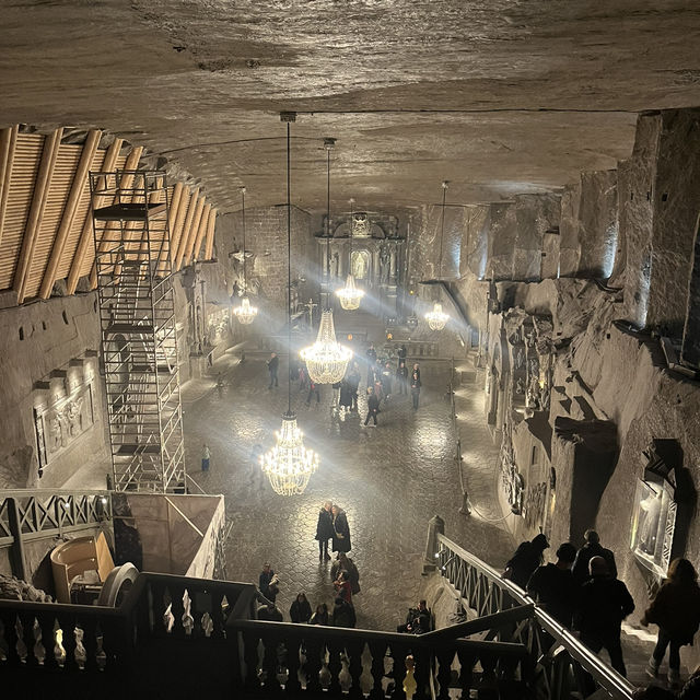 A salty discovery at the Wieliczka salt mines 