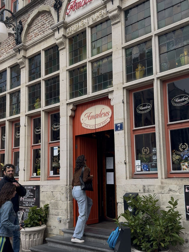 Ghent —Medieval Streets, Moody Skies & Unlimited Ribs