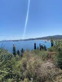 Corfu north to South. East to West