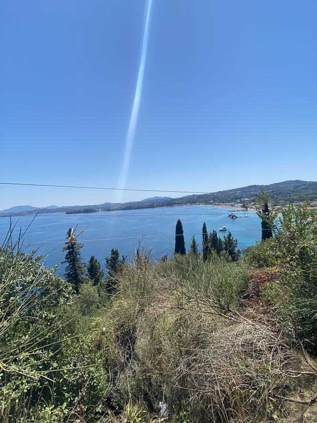 Corfu north to South. East to West