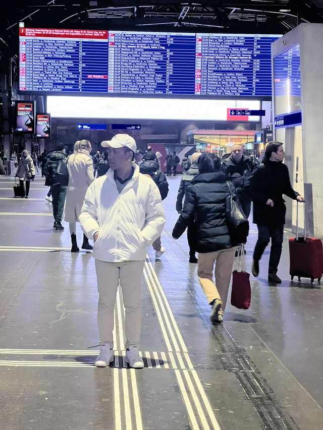 Where Journeys Begin – Zürich Hauptbahnhof, the Beating Heart of Switzerland 🇨🇭🚉  