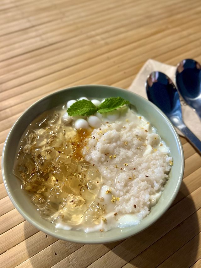 冰豆花（ビンドウファ）の専門店「竹也豆花」