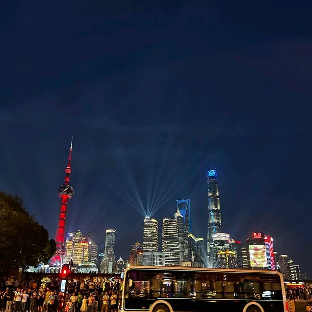The Bund by night✨✨🌛