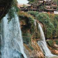 Beautiful ancient Chinese town 