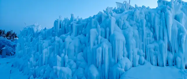 Changbai Mountain Erdaobaihe | The snow velvet flower ice waterfall that needs no filter decoration!