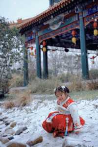 合肥又下雪了！園博園拍古風雪景照超有感！附攻略