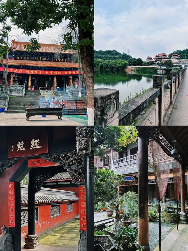成都1h直達,這個皇家千年古寺值得過來參拜 成都1h直達,這個皇家千年古寺值得過來參拜