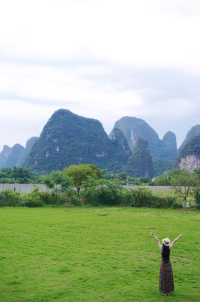 Yangshuo·Third visit! Once again, I checked into the private hot spring hotel beneath the Moon Hill.