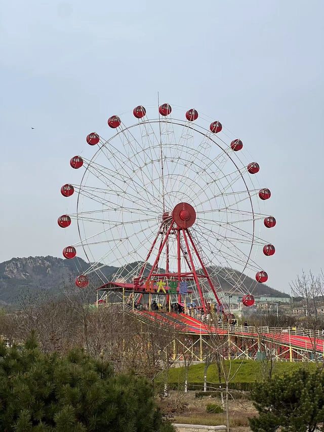 坐著小火車，開啟世博園踏青賞花之旅