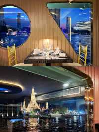 曼谷香格里拉酒店全新湄南河豪華遊輪晚餐，河畔泰餐廳真的都好絕