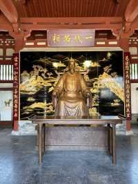 慕訪狄公故居，狄母手植千年古槐仍枝繁葉茂