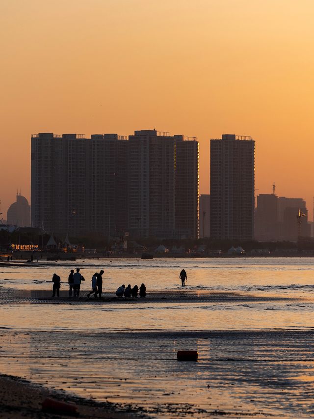 北京周邊自駕秦皇島金夢海灣 1萬次日出心動