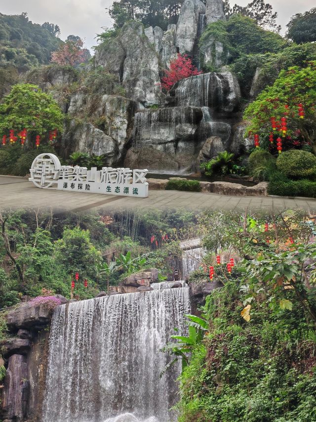 筆架山，夏日親水天堂，一瀑清涼，一夏歡笑！